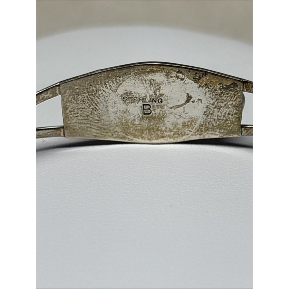 BENNIE BOWEKATY BRACELET STERLING SILVER WITH OPALS - Picture 5 of 16